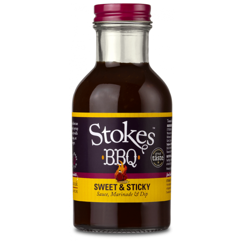 Stoke’s Sweet & Sticky BBQ Sauce 325g