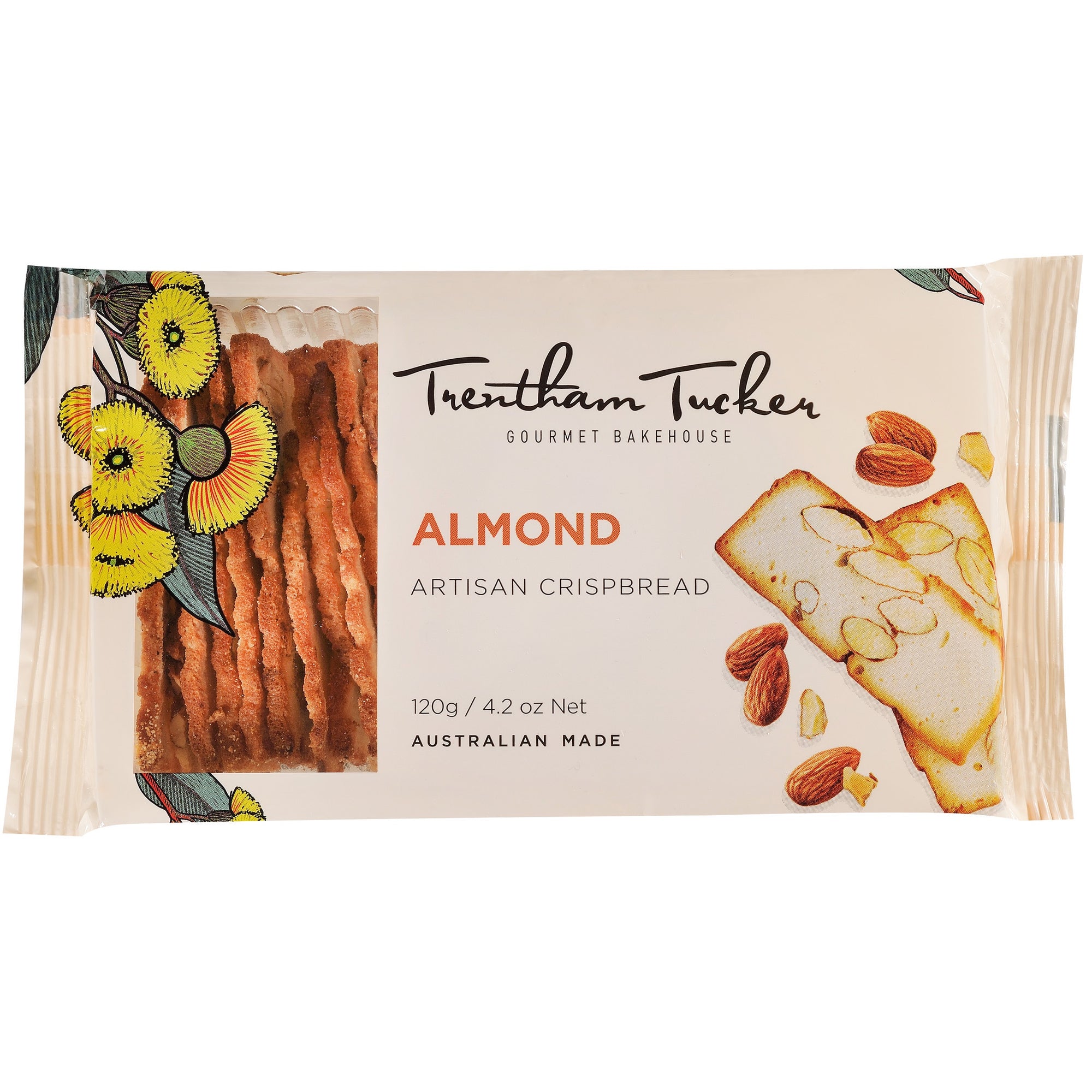 Trentham Tucker Almond Crispbread 120g