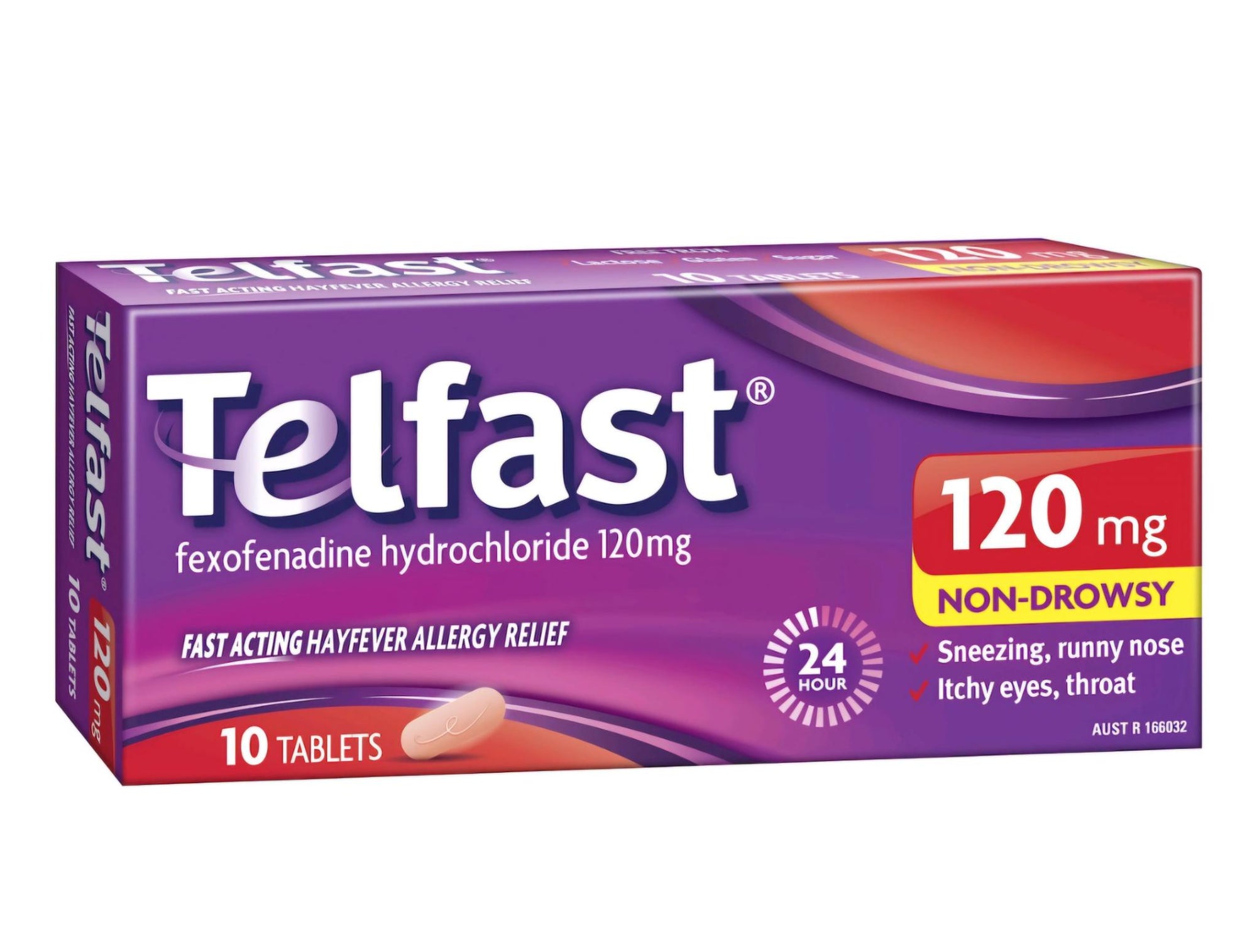 Telfast  Hayfever 120mg - 10pk