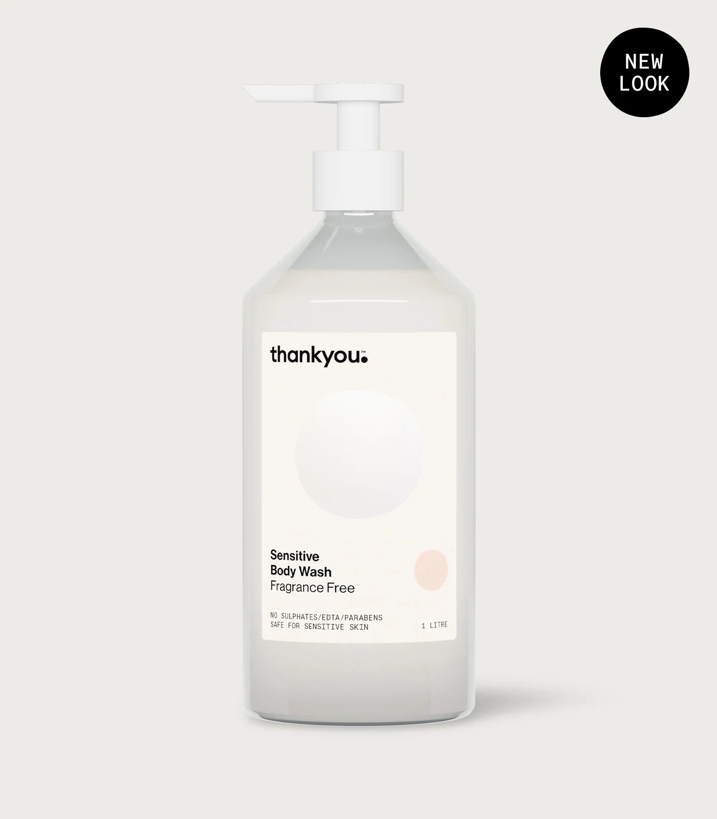 Thankyou Body Wash Sensitive Fragrance Free 1L