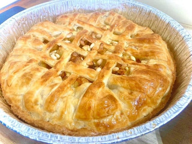 Family Size Roast Vegetable Pie