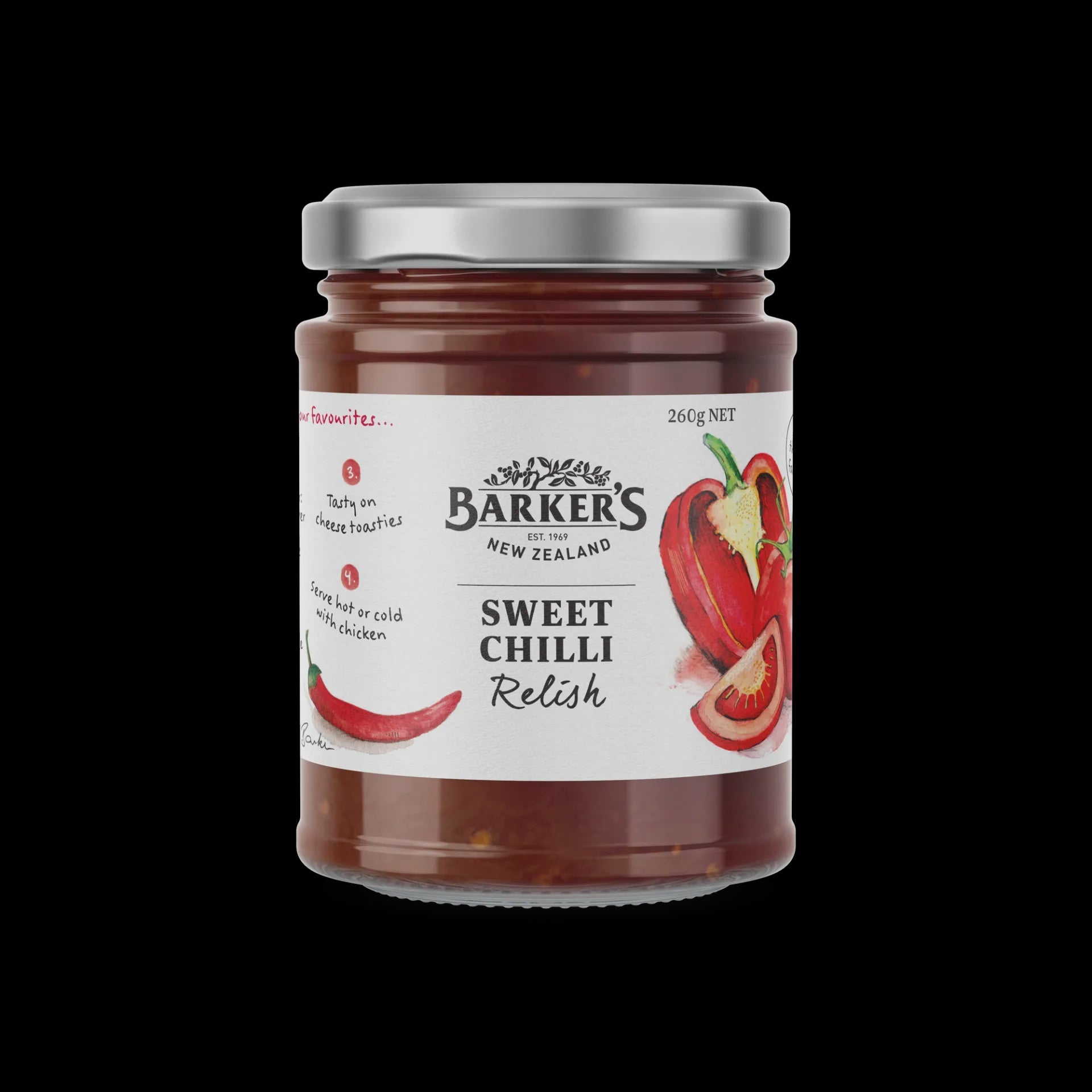 Barkers Sweet Chilli Relish 260g