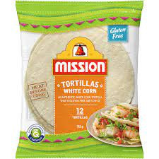 Mission Gluten Free Tortillas White Corn 12pk