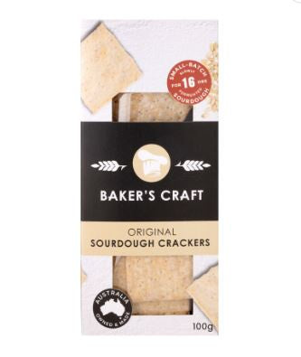 Bakers Craft Sourdough Crackers 100g