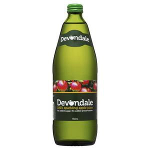 Devondale Sparkling 100% Apple Juice 750ml