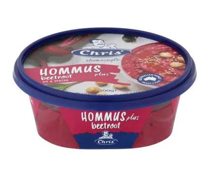 Chris Beetroot Hommus 200g