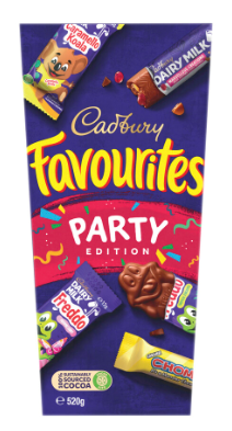 Cadbury Favourites Party Edition Boxed Chocolate 520g