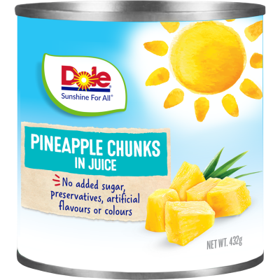 Dole Pineapple Chunks 432g