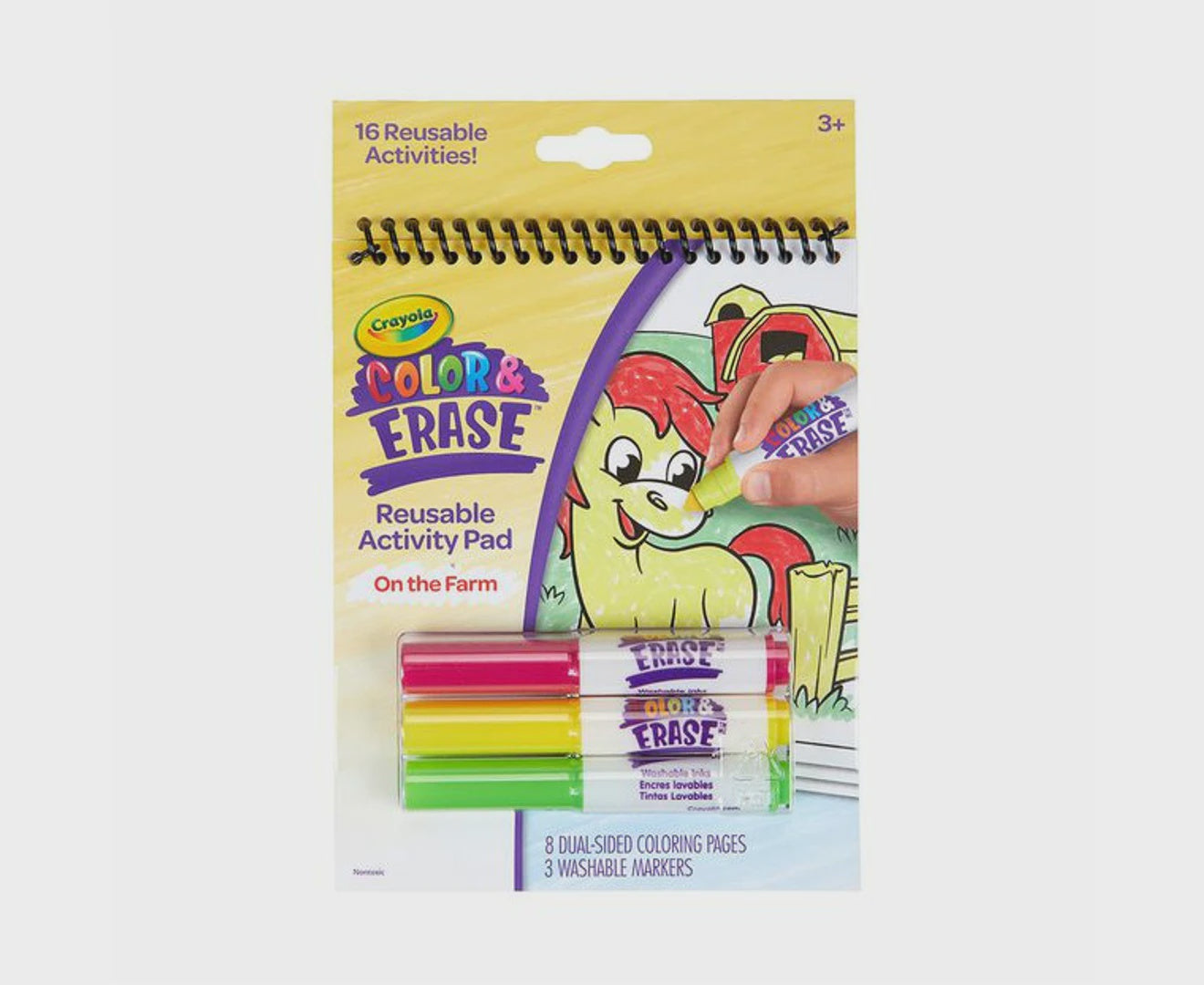 Crayola Colour & Erase Reusable Activity Pad - Assorted Designs