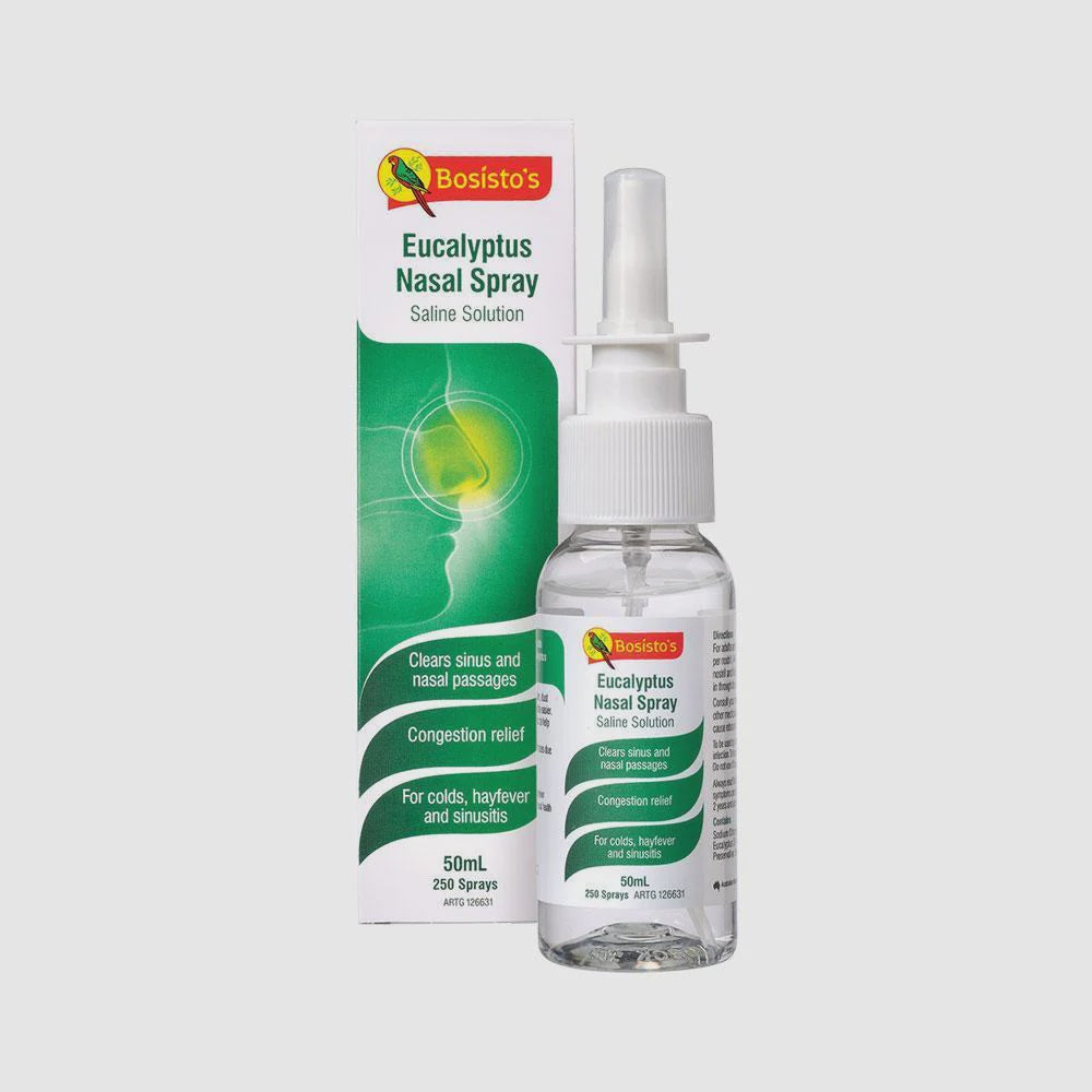 Bosisto's Eucalyptus Nasal Spray 50mL
