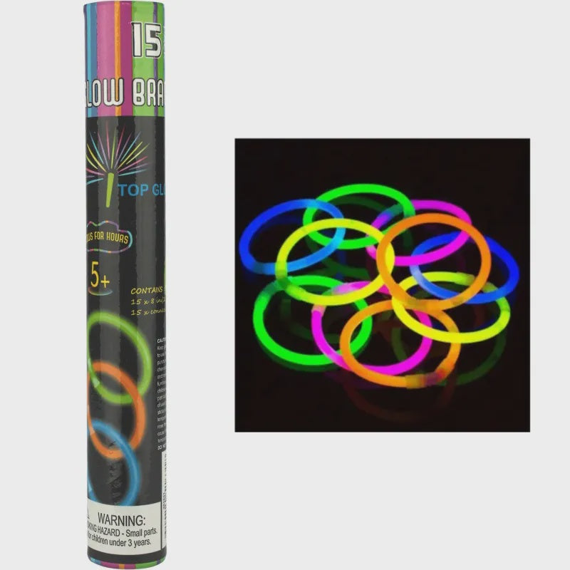 Glow Stick Bracelet 15 pce