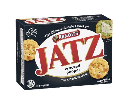 Arnott's Jatz Cracked Pepper 225g