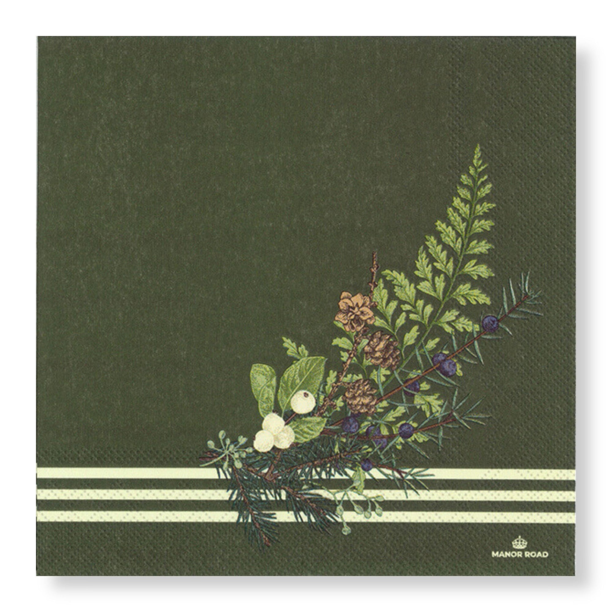 Manor Road Forest Forage Napkin - Luncheon