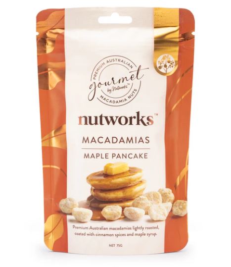 Nutworks Maple Pancake Macadamias 75g