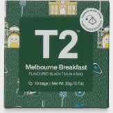 T2 Melbourne Breakfast Teabags 10pk