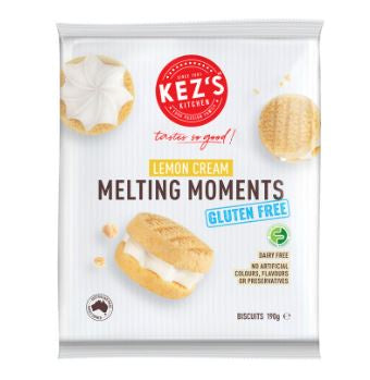 Kez's Gluten Free Melting Moments 190g