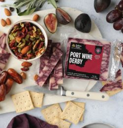 Belton Farm Port Wine Derby Cheese 180g