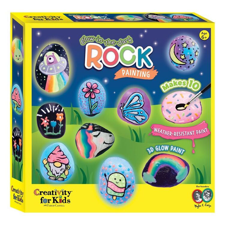 Glow In The Dark Rock Painting Kit