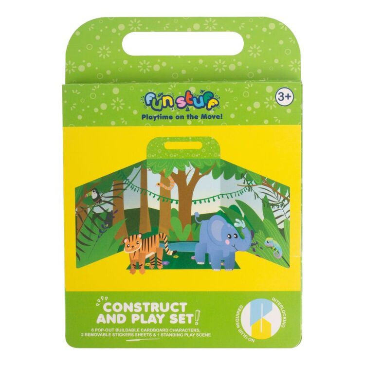 Jungle Construct and Play Set