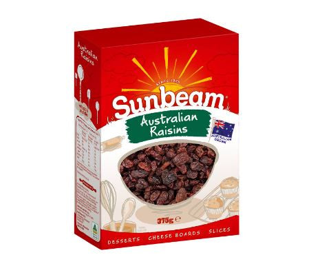 Sunbeam Australian Raisins 375g