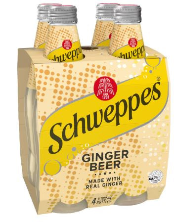 Schweppes Ginger Beer 300ml x 4pk