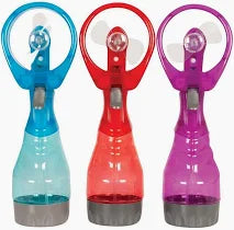 Water Spray Fan assorted colours