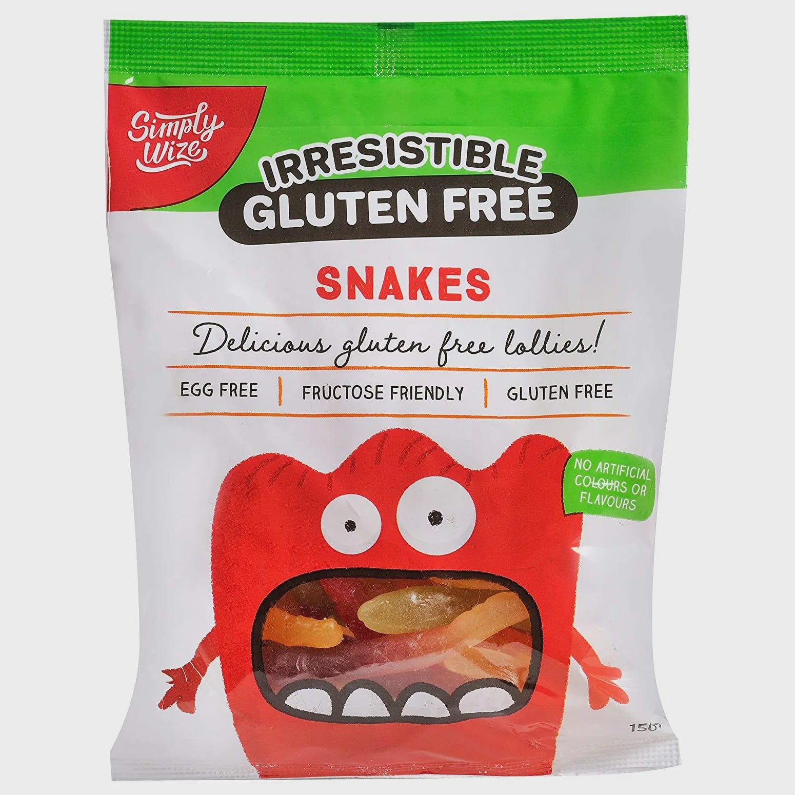 Simply Wize Irresistible GF Snakes 150g