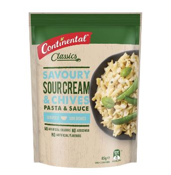 Continental Pasta & Sauce Sour Cream & Chives 85g