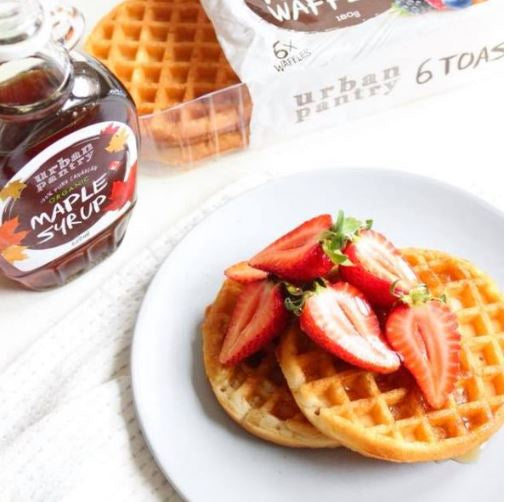 Urban Pantry Round Toasting Waffles 180g 6pk