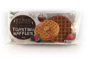 Urban Pantry Round Toasting Waffles 180g 6pk