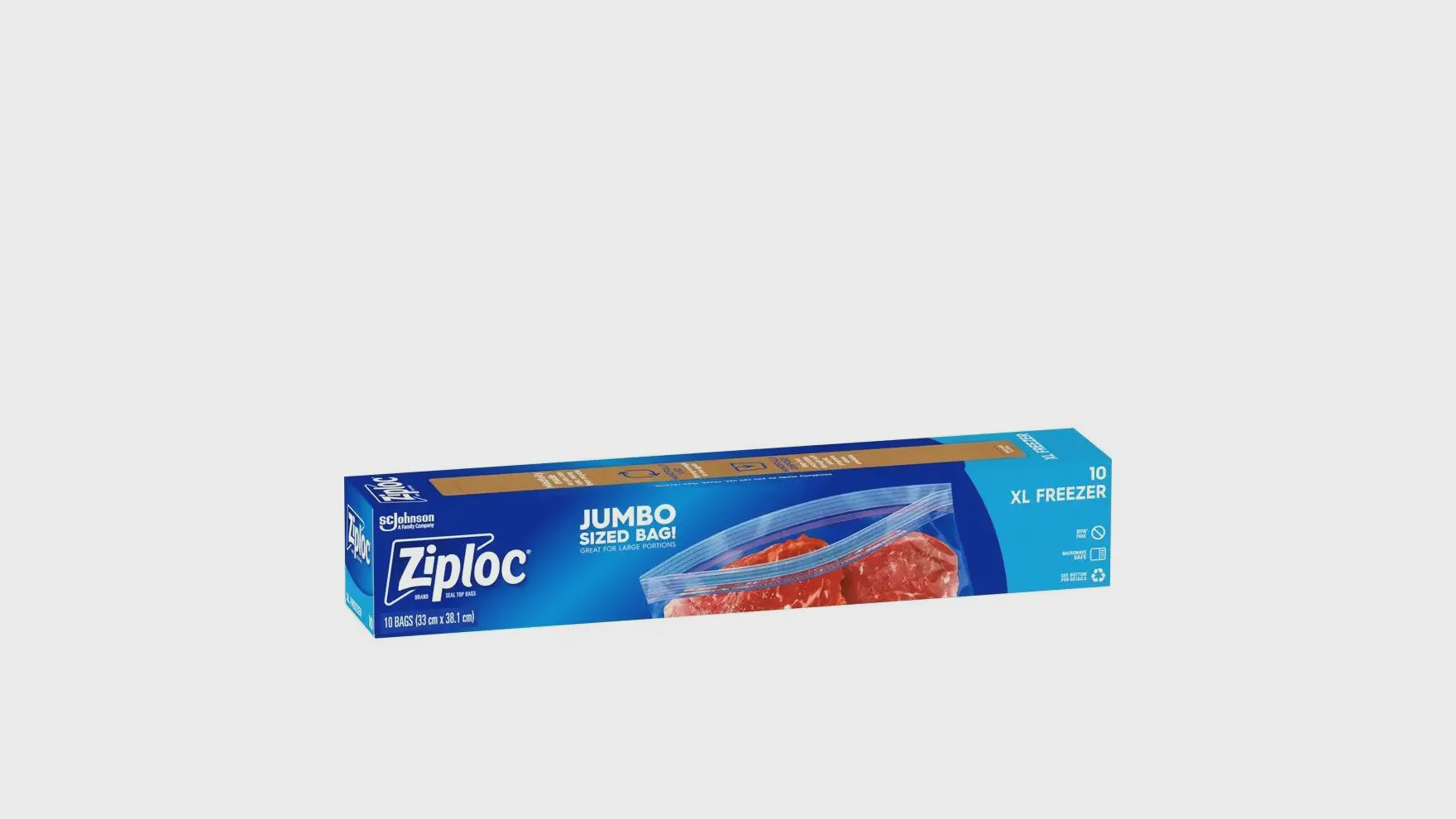 Ziploc Freezer Bag X - Large 10pk