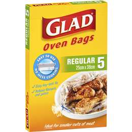 Glad Oven Bag Regular 5pk