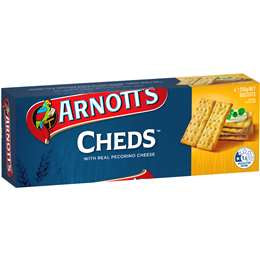 Arnott's Cheds Cheese Crackers 250g