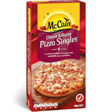 McCain Lil Pizzas Singles Cheese & Ham 400g 4pk