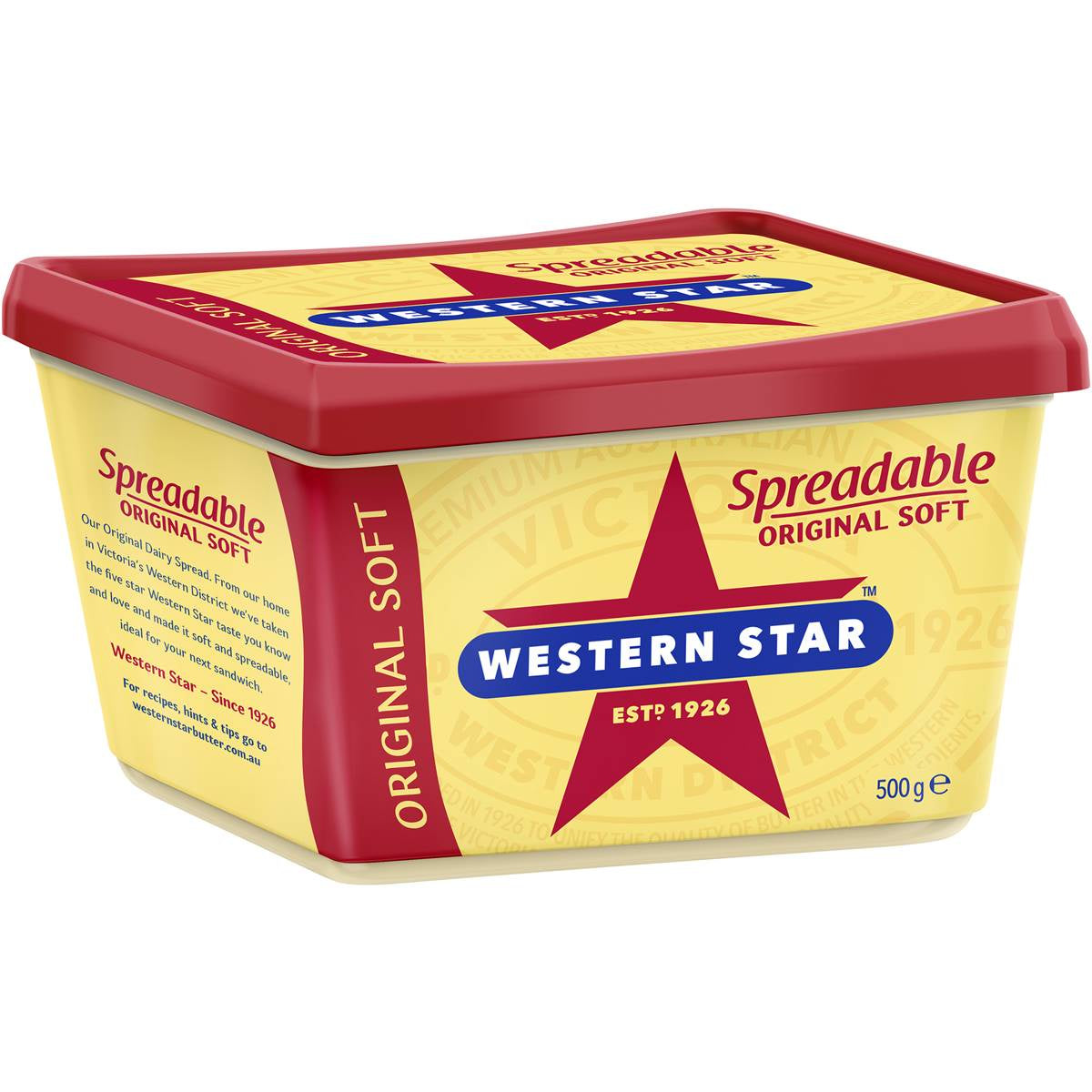 Western Star Spreadable Butter 500g