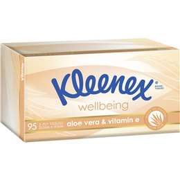 Kleenex Aloe Vera 95pk Facial Tissue