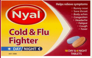 Nyal Cold & Flu Fighter Day/Night 24