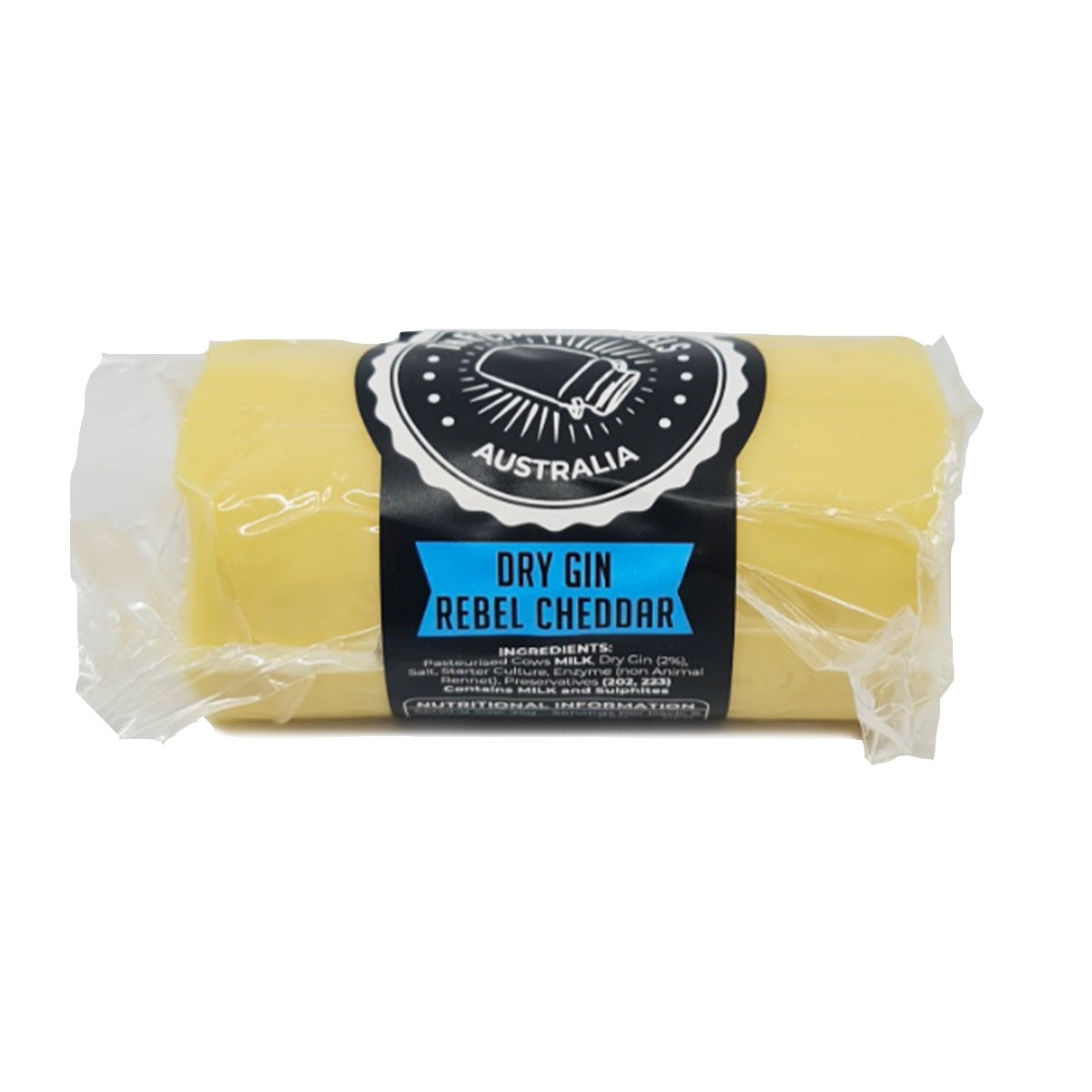 The Cheese Rebels Dry Gin Cheddar 150g