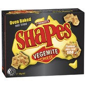 Arnott's Shapes Vegemite & Cheese 165g