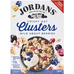 Jordans Crispy Oat Clusters Wild about Berries 500g