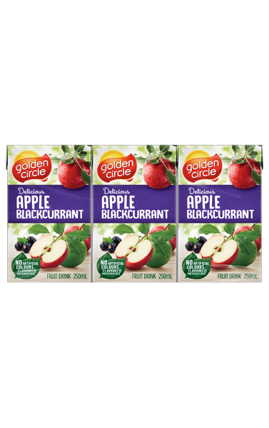 Golden Circle Apple Blackcurrant Fruit Drink 250ml x 6pk