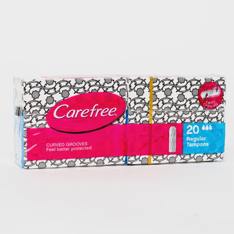 Carefree Original Tampons 20 pack - EOL