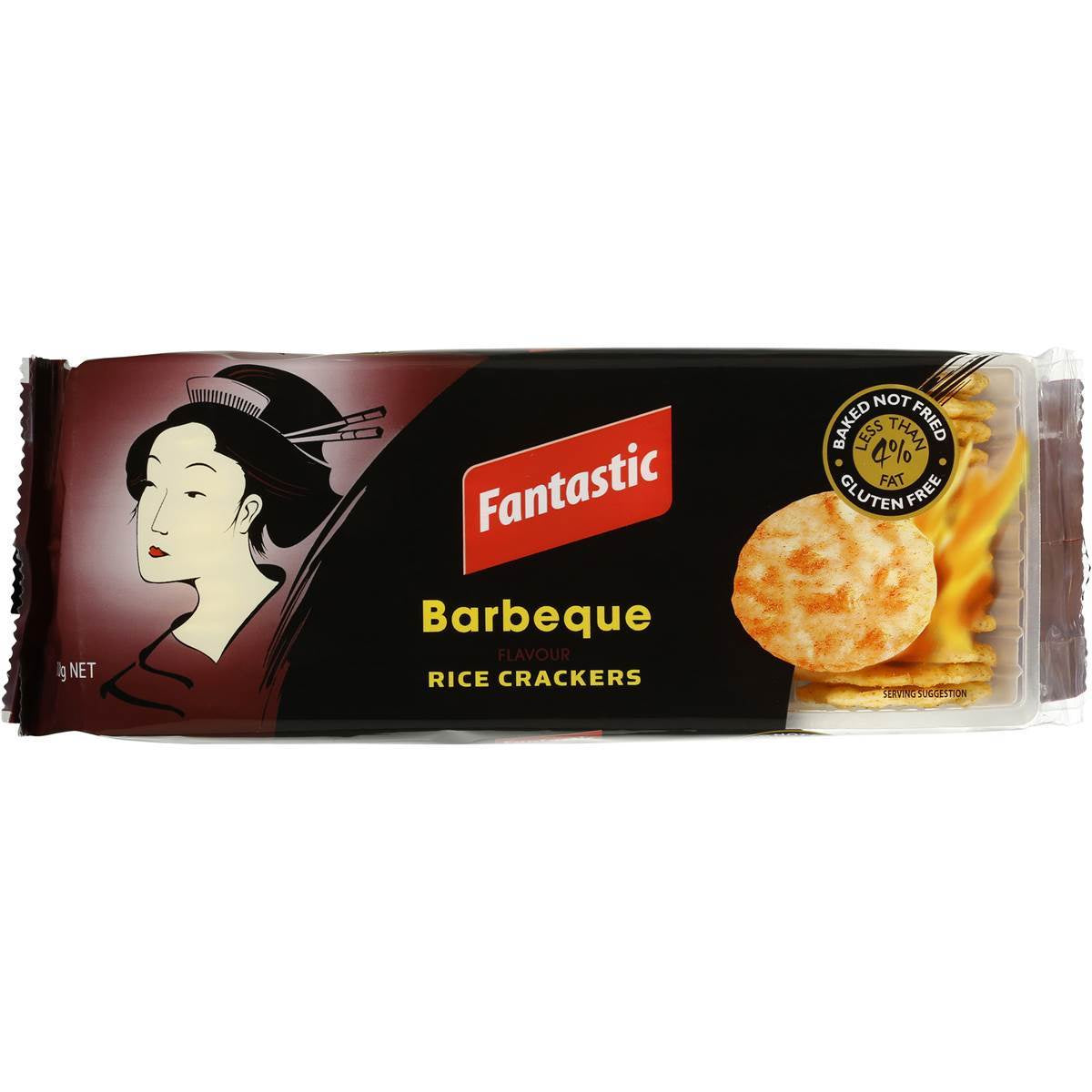 Fantastic Rice Crackers Barbeque 100g