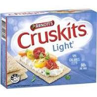 Arnott's Light Cruskits 125g