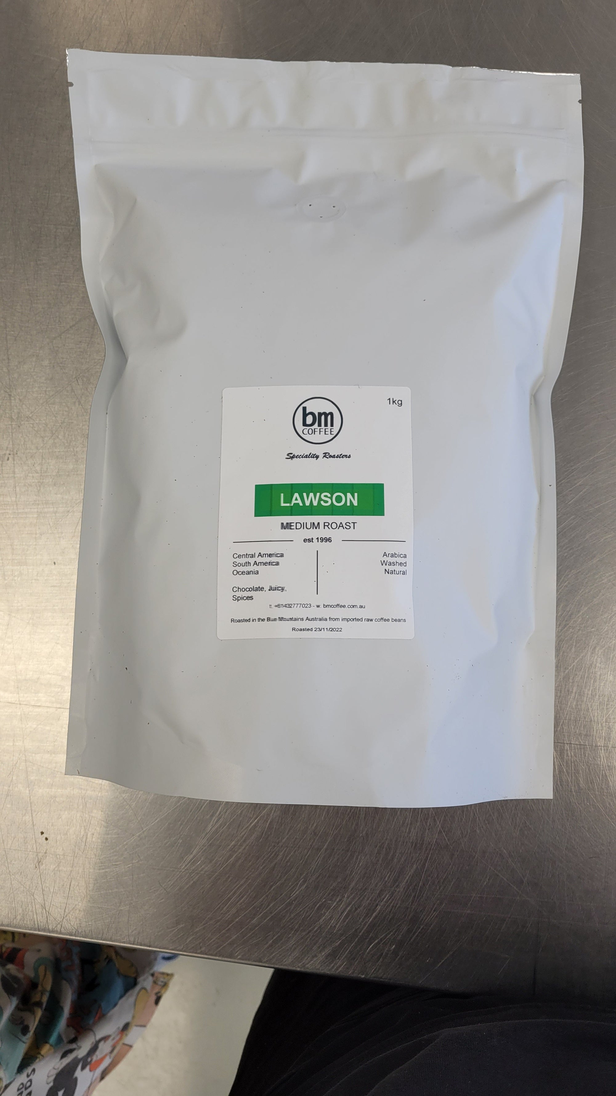 BM Speciality Coffee Beans Lawson 1kg