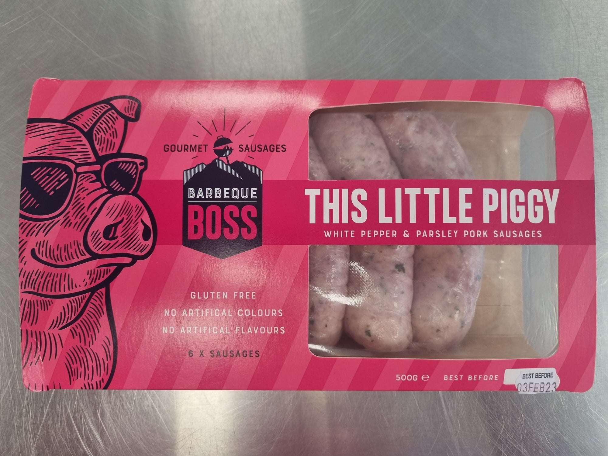 Spring Grove BBQ Boss Little Piggy Sausages 500g