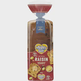 Mighty Soft Raisin Toast Bread