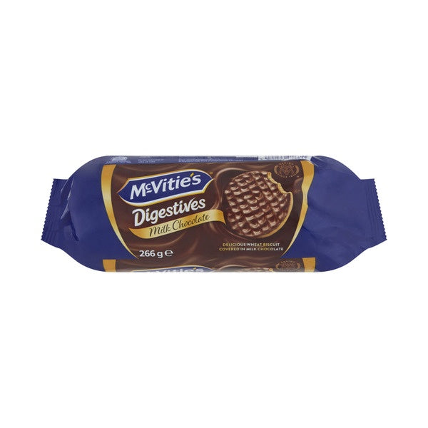 McVities Digestives Milk Chocolate 266g