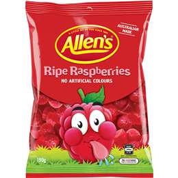 Allen's Ripe Raspberries 190g