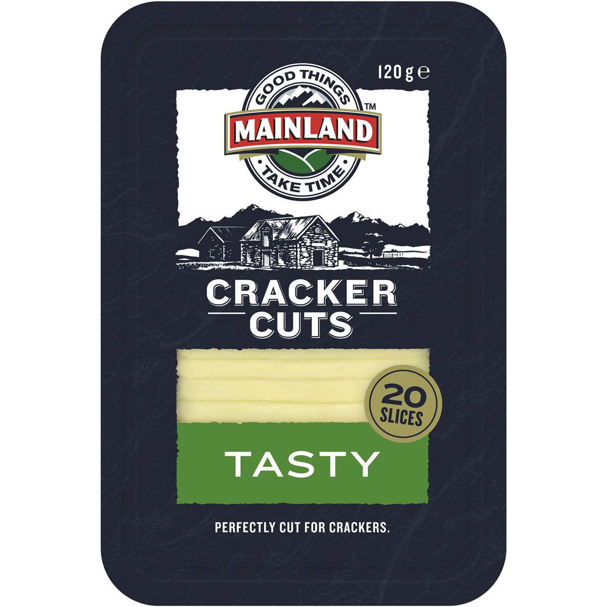 Mainland Cracker Cuts Tasty Cheese 120g